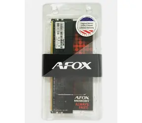 AFOX 8GB (1x8GB) DDR4 2666 MHz / DIMM / 1.2 V / Non-ECC / Un-Registered