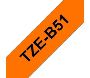 Brother TZE-B51 šedá / Páska do tiskárny štítků / Laminovaná / 24 mm / 5 m