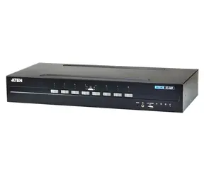 ATEN 8-Port USB Dual DisplayPort / KVM switch / 8 portů / Dual DisplayPort / 4K UHD