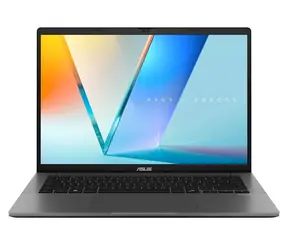 ASUS Vivobook S14 OLED šedá / Notebook / 14" WUXGA / AMD Ryzen AI 7 445 2.0GHz / 16GB / 512GB SSD / AMD Radeon 840M