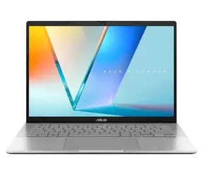 ASUS Vivobook S14 OLED stříbrná / Notebook / 14" WUXGA / AMD Ryzen AI 7 445 2.0GHz / 16GB / 512GB SSD