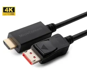 MicroConnect DisplayPort 1.4 - HDMI 5 m černá / Kabel / 4K / 60 Hz