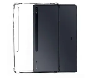 eSTUFF Orlando pro Galaxy Tab S7/S8 průhledné / Pouzdro / TPU