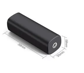 MicroConnect Filtrační adaptér 3.5mm černá / Audio adaptér / 0,15 m