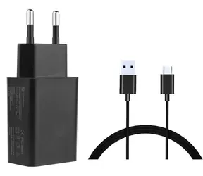 CoreParts černá / USB nabíječka / 1x USB-A / 12 W / 2,4 A