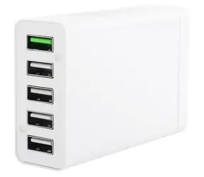 CoreParts Multi-Port USB Charger bílá / Síťová nabíječka / 6× USB-A / 40 W / 2,4 A