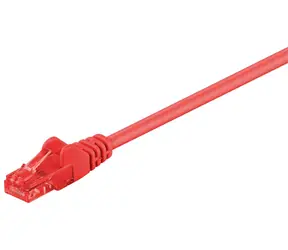 MicroConnect CAT6 U/UTP červená / Patch kabel / 30 m / LSZH / RJ-45