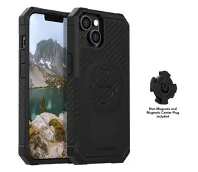 Rokform Rugged černá / Kryt / iPhone 14 Plus / MagSafe / RokLock / MIL-STD