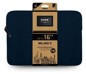 Port Designs MILANO II ECO 15.6" modrá / Pouzdro na 15.6" notebook
