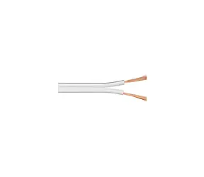 MicroConnect Reproduktorový kabel bílá / 2 x 1,5 mm2 / 25 m