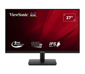 27" ViewSonic VA270-H-2 černá / Monitor / IPS / 1920x1080 / 100Hz / 1ms / 250cd/m2 / HDMI + VGA / VESA