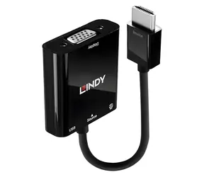 Lindy HDMI na VGA+Audio / Převodník / HDMI - VGA / 1920×1200 px / 12 bit