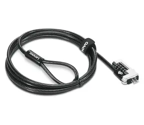 Lenovo Cable Lock černá / Lankový zámek pro notebook / 1,8 m