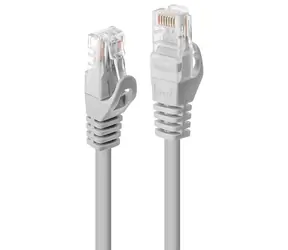 Lindy CAT6 2m šedá / Patch kabel / RJ-45