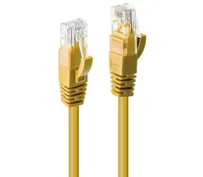 Lindy Cat.6 U/UTP žlutý / Síťový kabel / 10 m / RJ-45