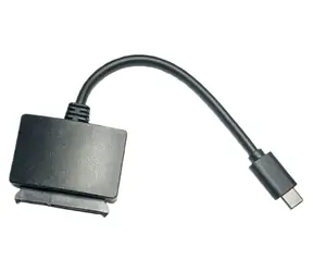 MicroConnect USB-C to SATA Adapter černá / Kabelový adaptér / 5 Gbps / 0,2 m