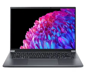 Acer Swift X šedá / Notebook / 14.5" 2.8K OLED 120Hz / Intel Core Ultra 5 125H / 32 GB / 1 TB SSD / RTX 3050 6GB / W11P