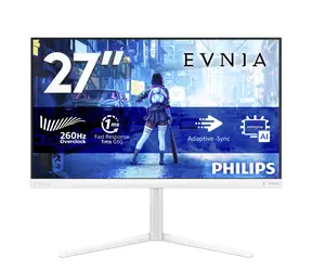 27" Philips 27M2N5201P bílá / Monitor / Fast IPS / 1920x1080 / 260Hz / 1ms / 300cd / HDMI+DP / VESA
