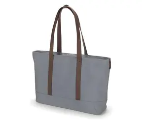 DICOTA Eco Shopper Motion 13-14.1" světle šedá / Brašna na notebook / Polyester+recyklovaný plast