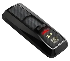 Silicon Power Blaze B50 128GB černá / Flash Disk / USB 3.0 / čtení: 90 MB/s