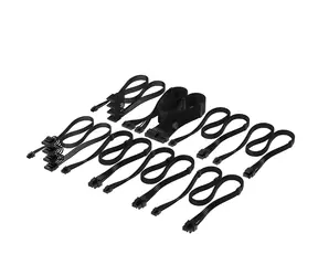 Corsair DC Cable Pro Kit černá / Kabelový kit pro modulární zdroje / individuální oplétání