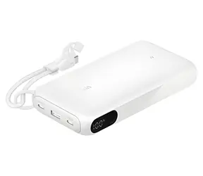 Belkin BOOST CHARGE 20000mAh bílá / PowerBanka / 20W PD / USB-C / s displejem