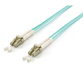 Equip optický kabel LC-LC OM3 7,5m / Patch kabel / Multimode / Duplex / LSZH plášť