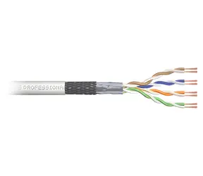 Digitus Kabel drát / SF/UTP / CAT 5e / AWG 26/7 / šedý / 305m