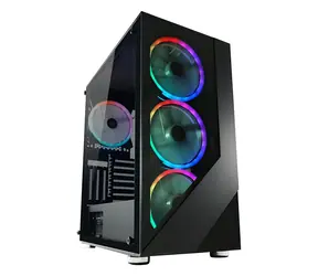 LC-Power Gaming 803B Shaded_X černá / PC skříň / Midi Tower / ATX / Temperované sklo / RGB