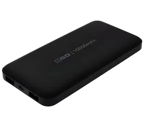 2GO 795944 10 000 mAh černá / Powerbanka / 2x USB-A / vč. kabelu Micro-USB