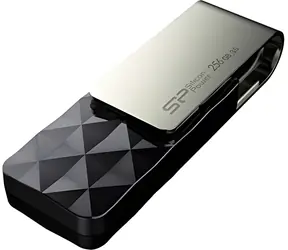 Silicon Power Blaze B30 256GB černá / Flash disk / USB 3.2 / 90 MB/s