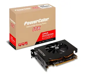 PowerColor Radeon RX 6500 XT ITX 4GB / Grafická karta / GDDR6 / 64-bit / 2815 MHz / 1x HDMI + 1x DP / 400W
