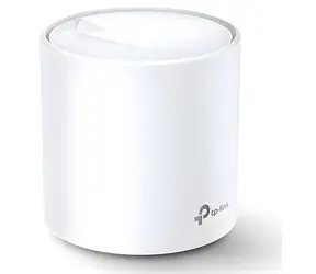 TP-Link Deco X60 (1-pack) / WiFi 6 systém MESH AX3000 / Dual-band / 2.4GHz - 574Mbps / 5GHz - 2402Mbps / 2x GLAN