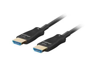 Lanberg HDMI 2.1 AOC 80m / Kabel / 8K 30Hz / černý
