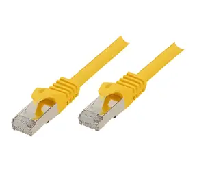 Shiverpeaks CAT7 S/FTP 50m žlutá / Patch kabel / LSZH / 600 MHz