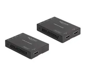 Delock HDMI Extender Set / Rozšiřovač HDMI / 4K 60 Hz / 50 m / Cat6