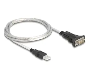 DeLock USB-A RS-422/485 / Adaptér / Terminal Block 6 pin / 5 V / 1 m / FTDI FT232R