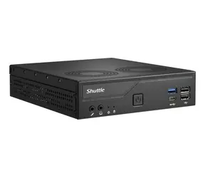 Shuttle XPC slim Barebone DH610V2 černá / Mini-PC / Bez CPU (LGA1700) / 2x SO-DIMM DDR5 max. 96 GB / M.2 NVMe / 2x LAN