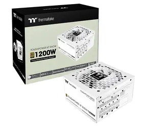 Thermaltake Toughpower XT 1200W bílá / ATX 3.1 / aktivní PFC / 80 PLUS Gold / modulární