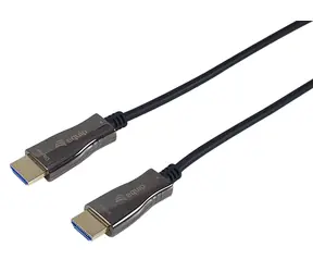 equip HDMI 2.0 AOC černý / Propojovací kabel / 10 m / 4K/60Hz / 18 Gbps / HDR / 3D