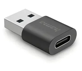 Hama Adaptér USB-A na USB-C černá / Redukce USB / USB 3.2 Gen 2 / 10 Gbps