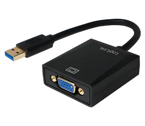 LogiLink USB 3.0 na VGA černá / Adaptér / 1920 × 1080 px
