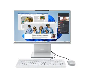 Lenovo IdeaCentre AIO 3 24 Cloud Grey / All-in-one počítač / 23.8" FHD 100Hz 99% sRGB / Intel Core i7-13620H / 16GB DDR5
