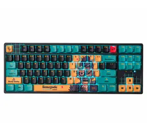 A4tech Bloody AT87 RENEGADE / Herní klávesnice / TKL / Alpha Optical Switch / RGB / USB