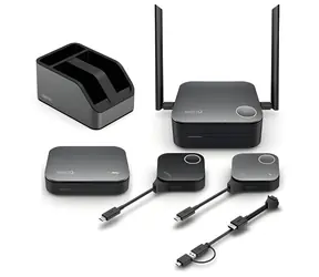 BenQ InstaShow VS25 / Bezdrátový prezentační systém / 4K / USB-C + HDMI / 64 uživatelů / 2 tlačítka