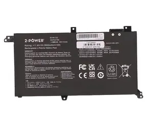 2-Power CBP3848A / Baterie pro notebook / alternativa B31N1732 / 11,4 V / 3600 mAh / 3 články