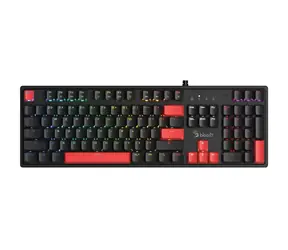 A4tech Bloody S520N černá / Herní klávesnice / mechanická / BLMS Red Plus / RGB / USB