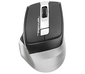 A4tech FSTYLER FB35 šedá / Bezdrátová optická myš / 2000 DPI / Bluetooth + 2.4 GHz / 6tl. + kolečko