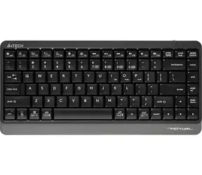 A4tech FStyler FBK11 černošedá / Bezdrátová klávesnice / 80% TKL / Bluetooth / 2.4 GHz / 4 zařízení