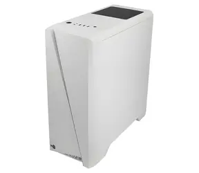 AeroCool Cylon bílá / PC skříň / Midi Tower / ATX / mATX / Mini-ITX / RGB / průhledná bočnice / bez zdroje